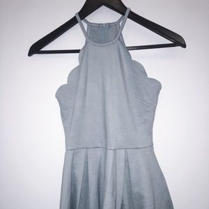 charlotte russe scallop dress